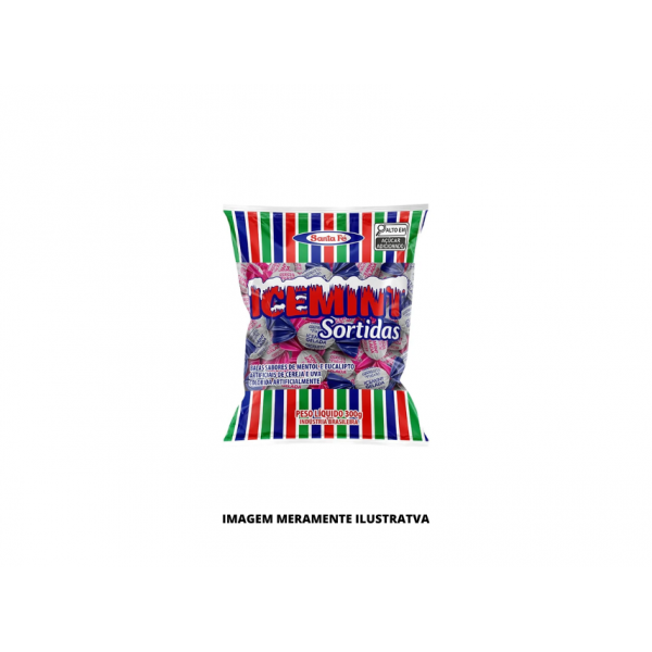 BALA - SANTA FE - 300g - SORTIDAS DURA ICEMINT